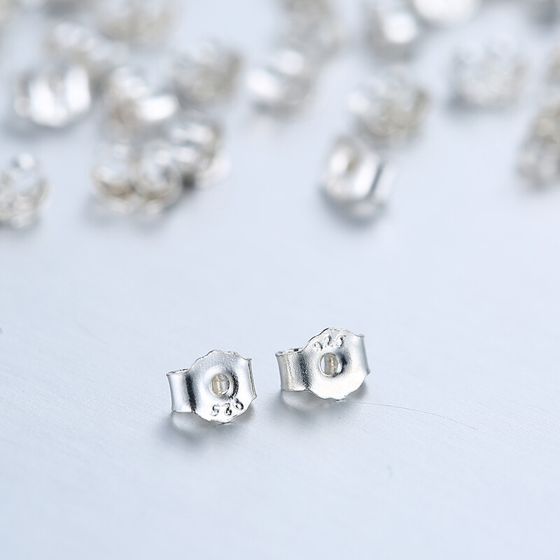 Pre Notched Sterling Silver Earrings Cushion 4x4mm to 14x14mm Semi Mount Dangle