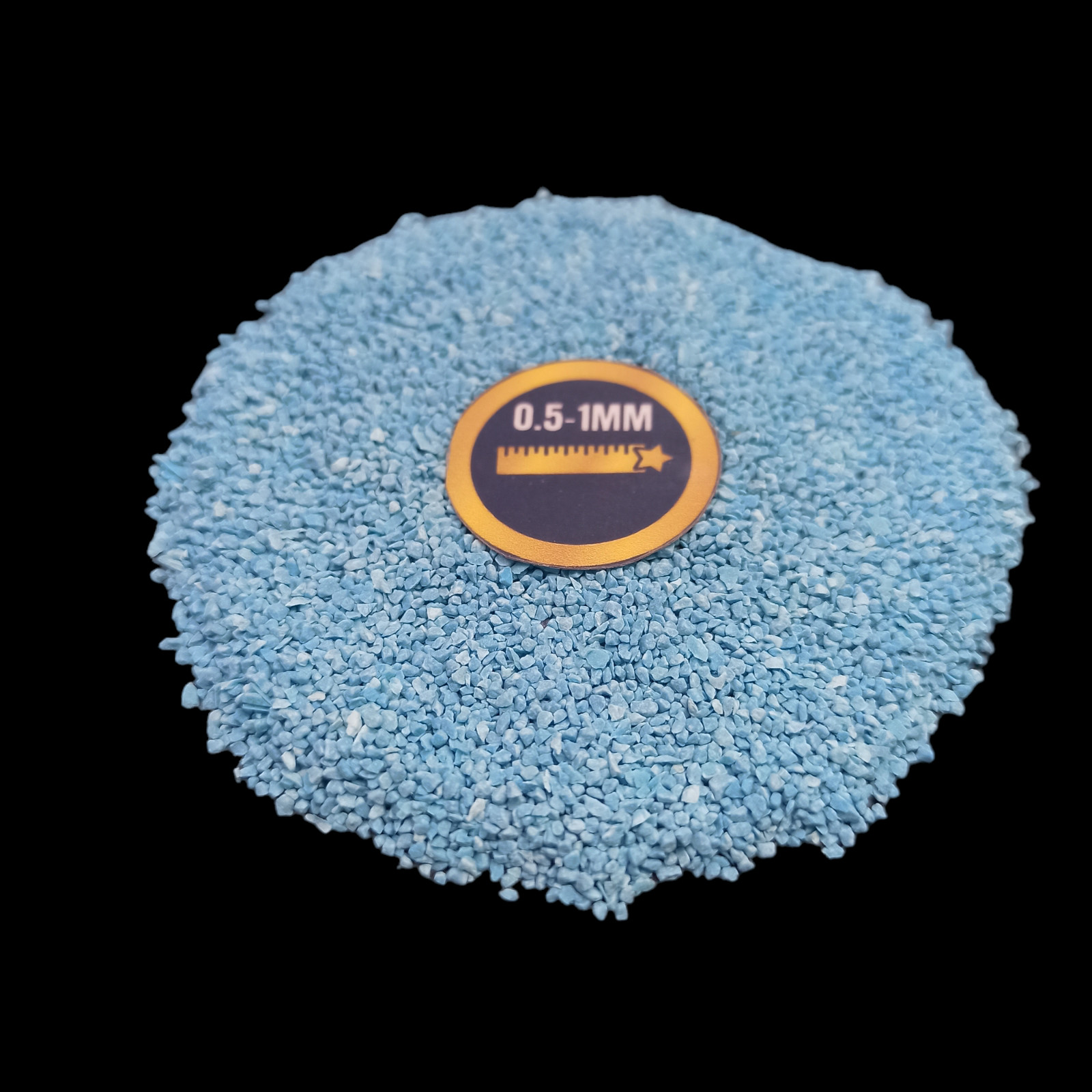 Turquoise Treated gemstone crushed Coarse 0.5-1mm Gemstone For Jewelry Making