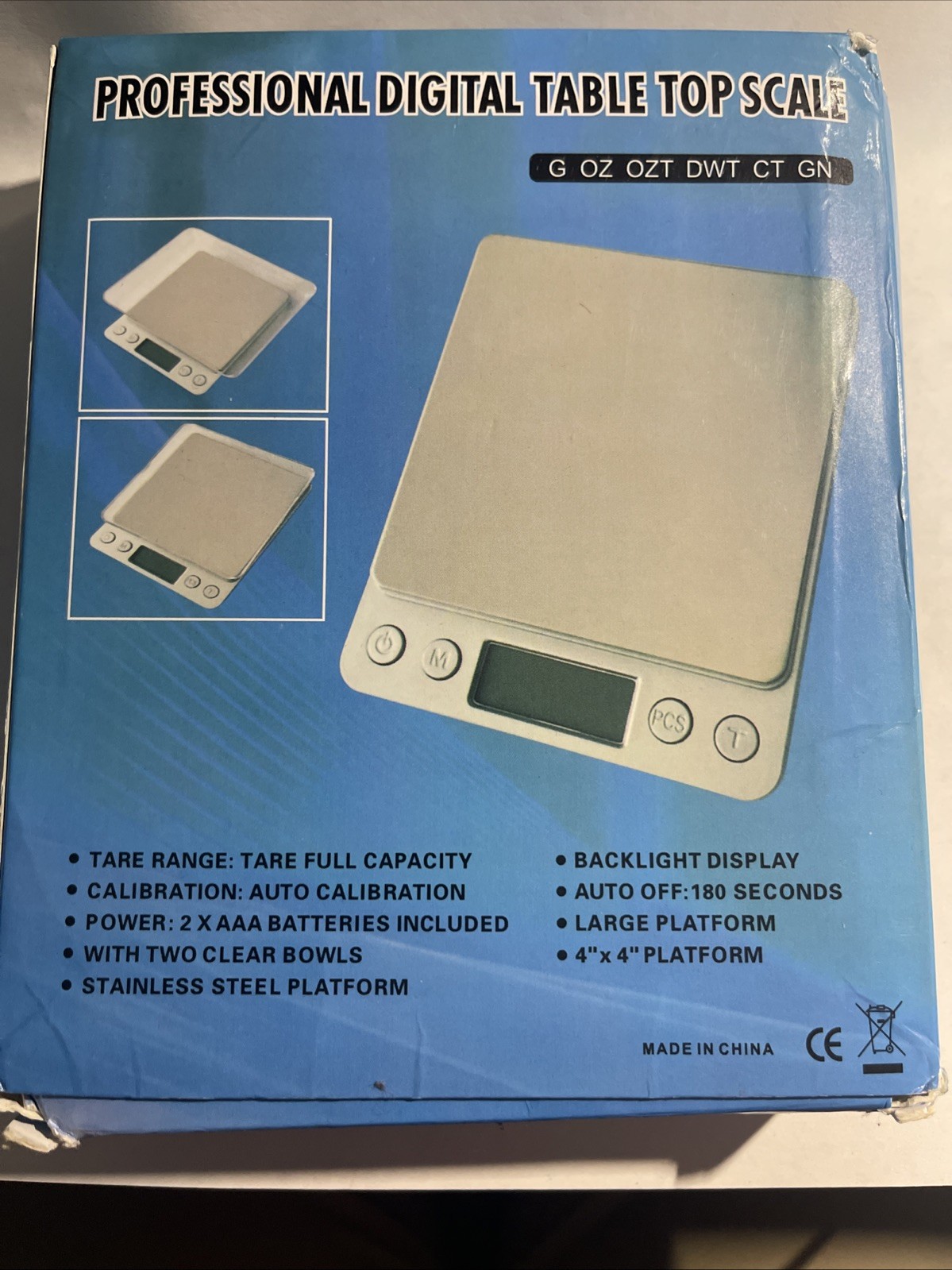 Professional Digital Table Top Scale 500g