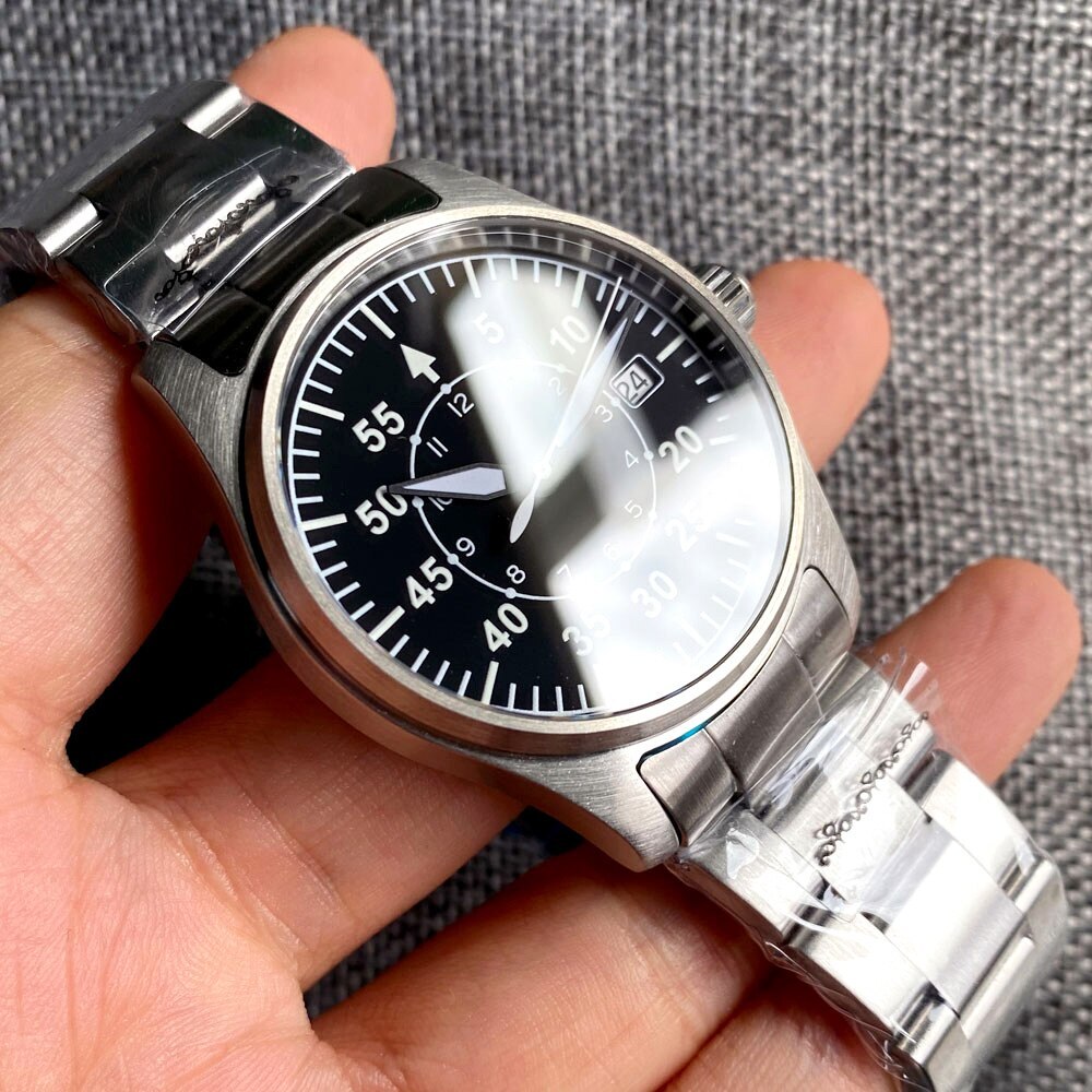 Tandorio Automatic Watch for Men 39mm NH35 PT5000 200m Waterproof Sapphire Glass