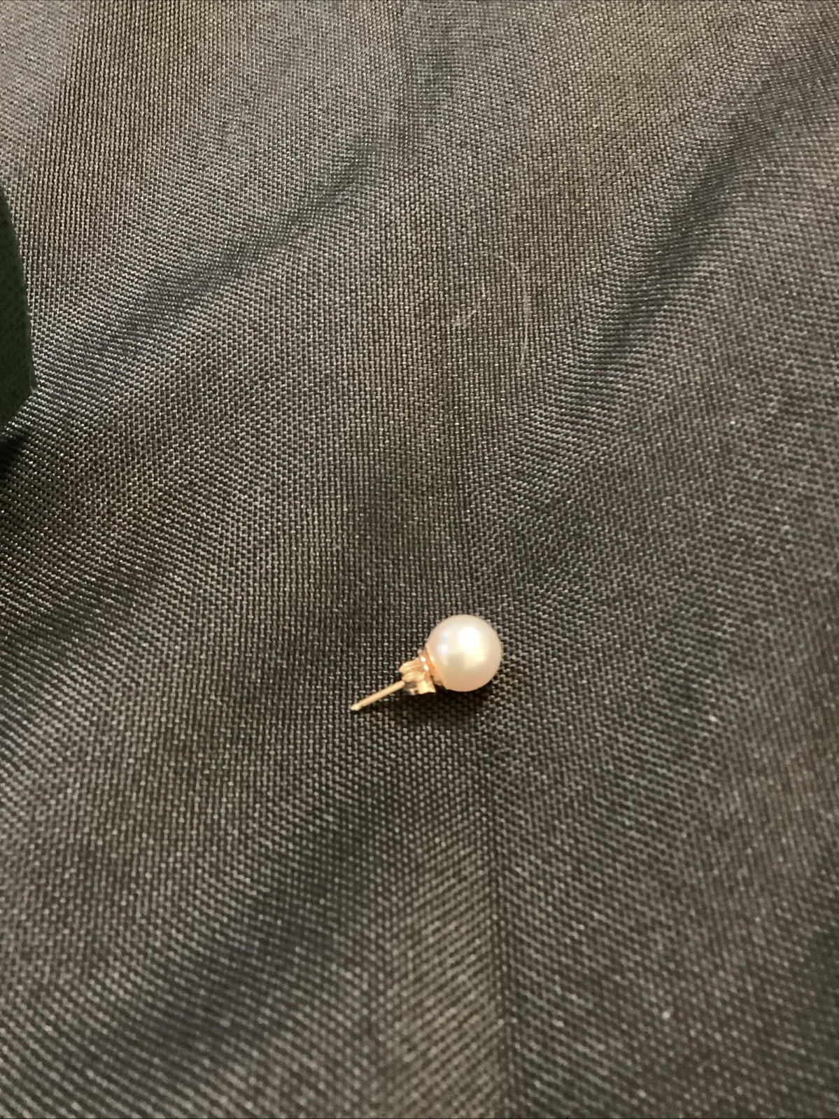 Cultured Akoya Pearl 14Ct Yellow Gold Earrings -PreOwned.