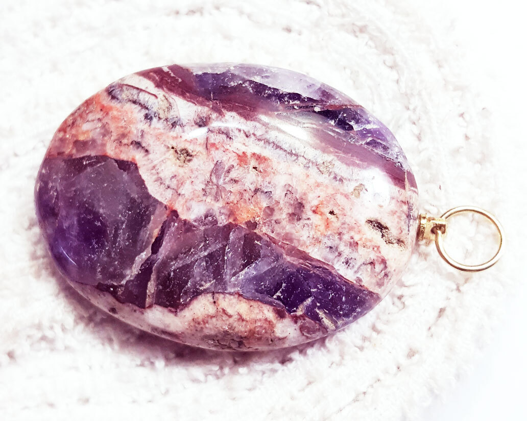 100% Natural Amethyst 99.20 Ct Certified Loose Gemstone Use For Pendant