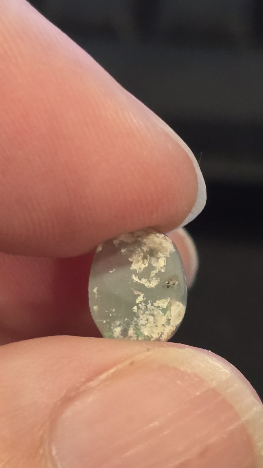 1.13 ct Natural Lightning Ridge Light Opal Teardrop Red Orange Fire Flash Gem