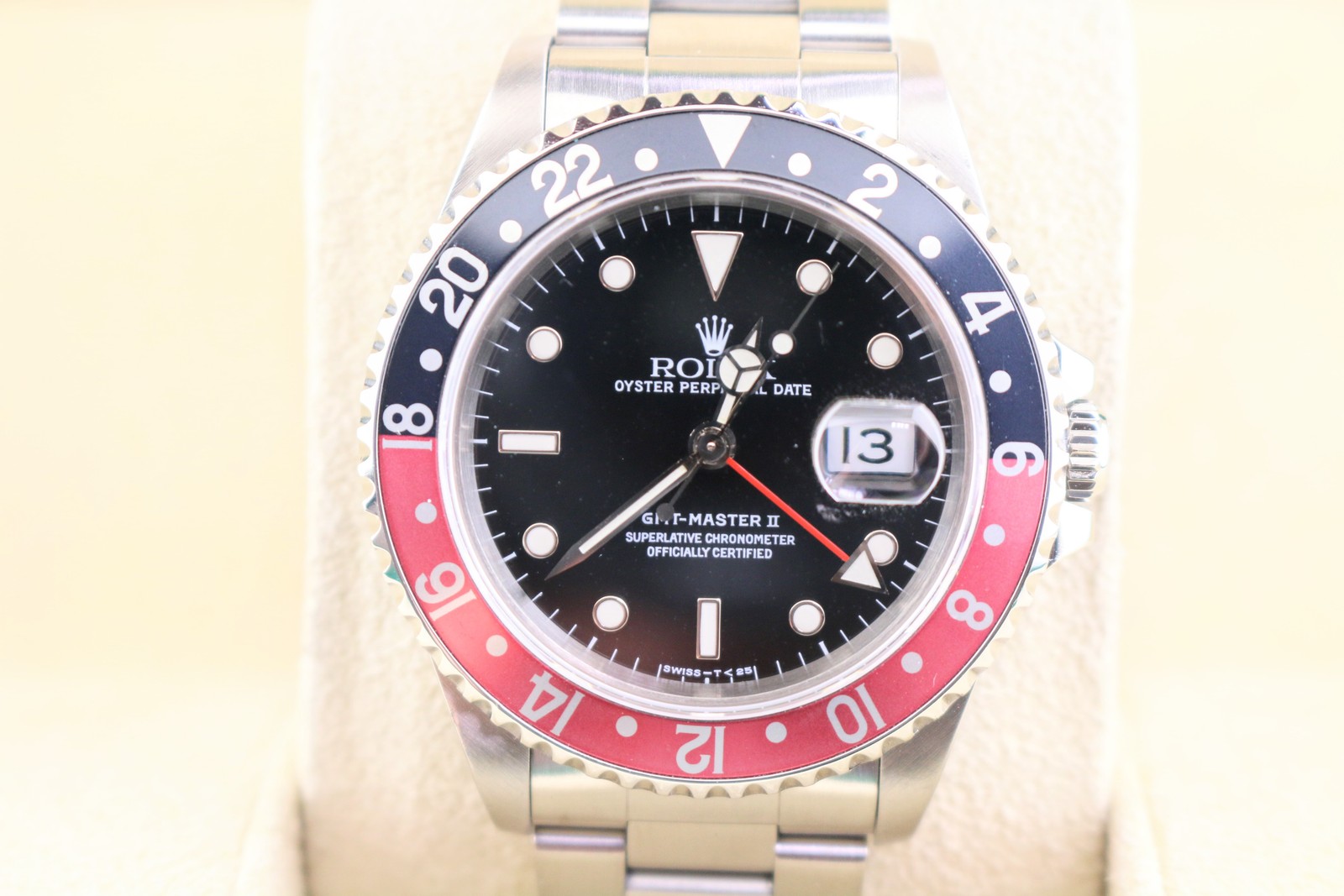 1997 Rolex Coke GMT-Master II 16710 Black Dial SS Oyster No Papers 40mm