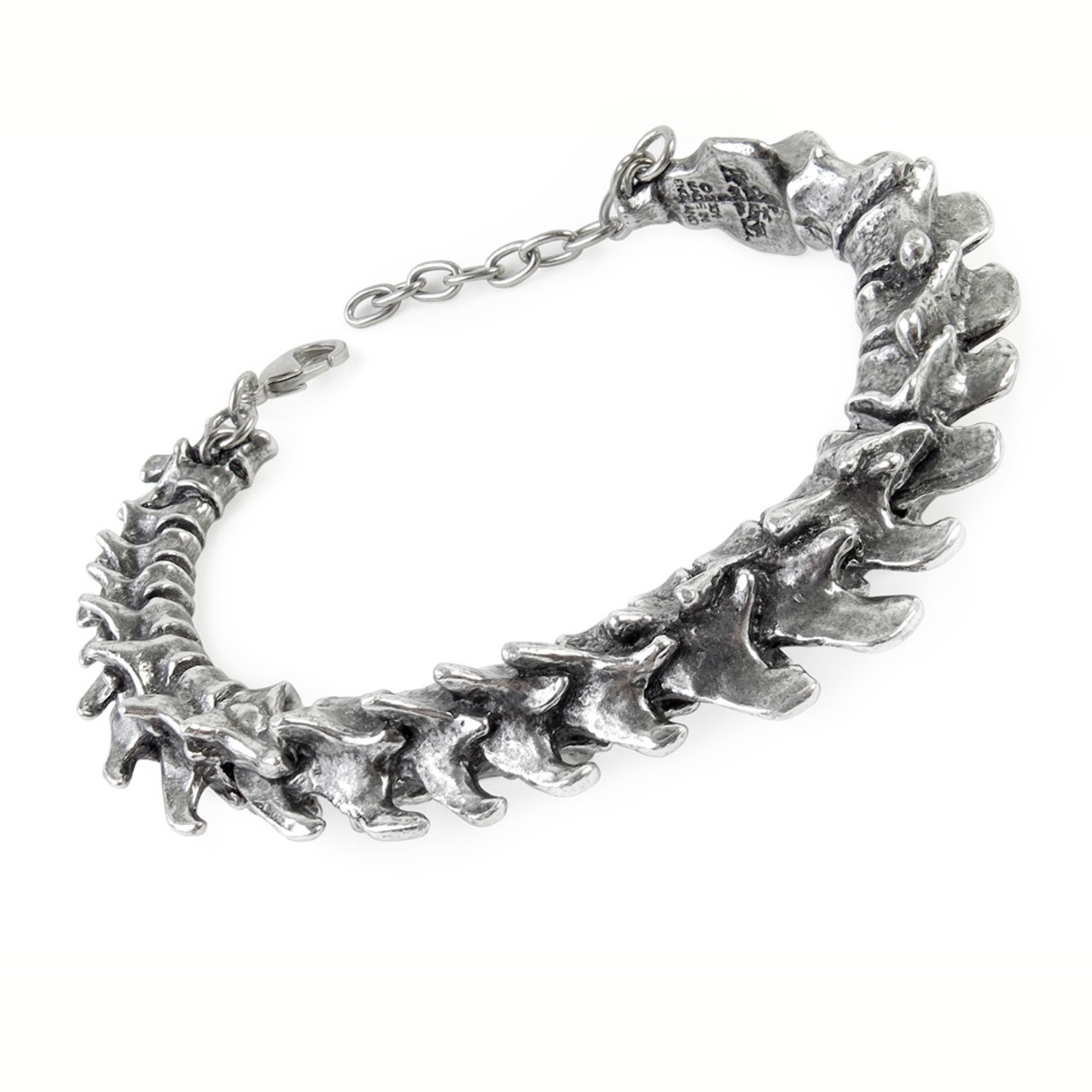Vertebrae Style Bracelet – Alchemy Gothic Pewter Bone Jewelry