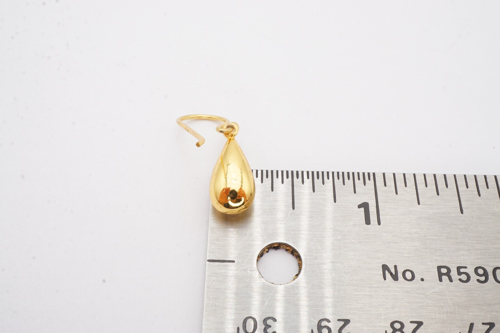 Gold Plated Sterling Silver 925 Dangle Earrings Danecraft G5