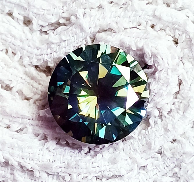 9.55 Ct Moissanite Brilliant Diamond Cut Certified Loose Gemstone With Free Gift