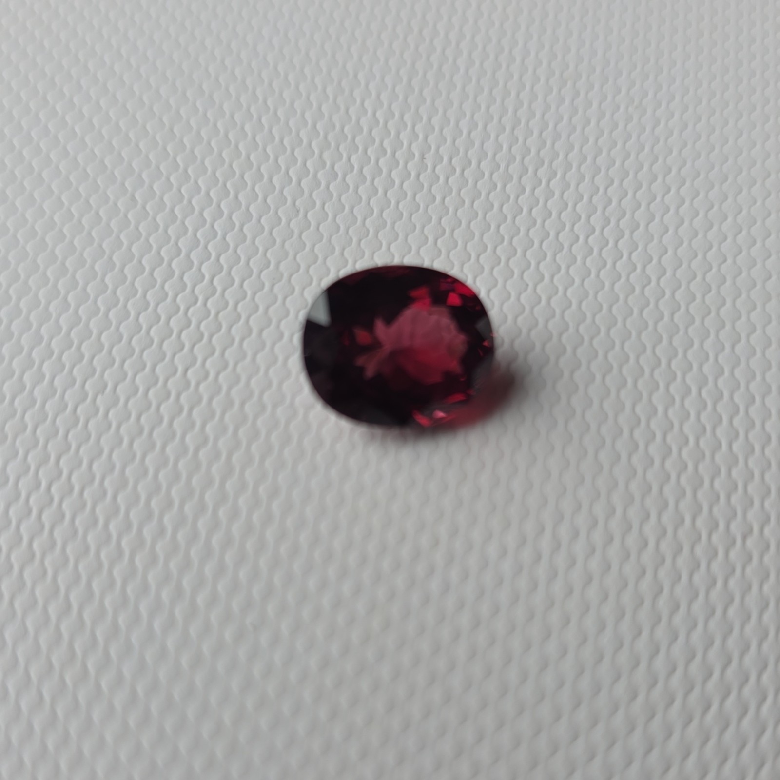 Rhodolite Garnet 3.80ct VS Clarity Very Good Cut 10.25×8.42×5.33mm