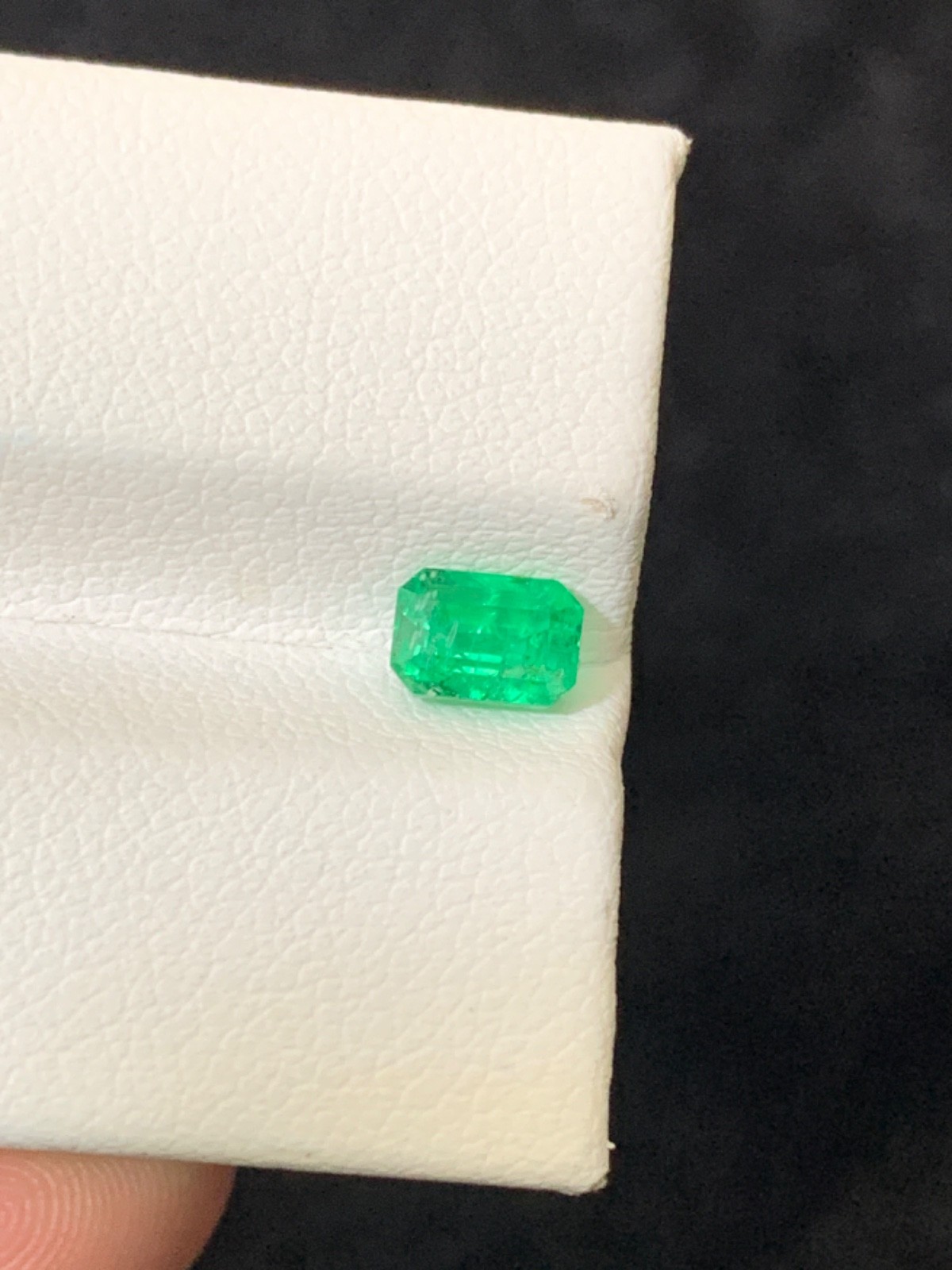 0.82carat emerald Gemstone From zambia
