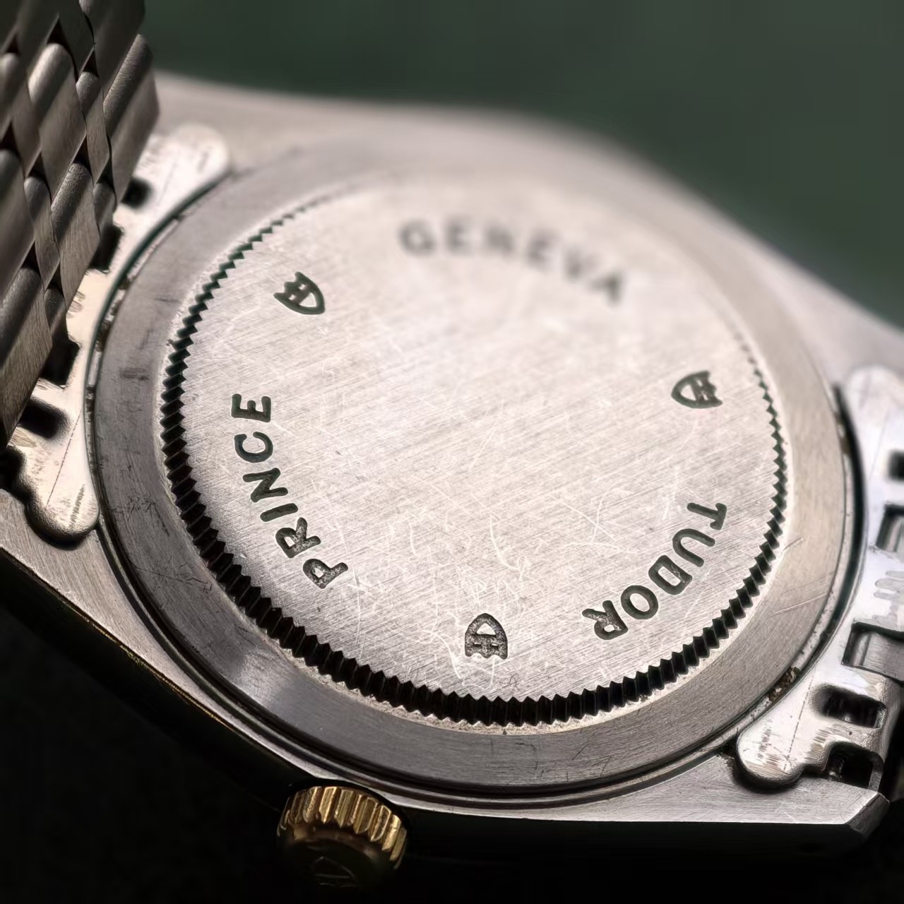 Tudor White Linen Dial Prince Date 74033 Men’s Watch Automatic 34mm