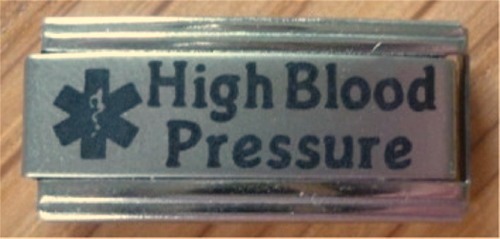 9mm Classic Size Italian Charms L38 High Blood pressure
