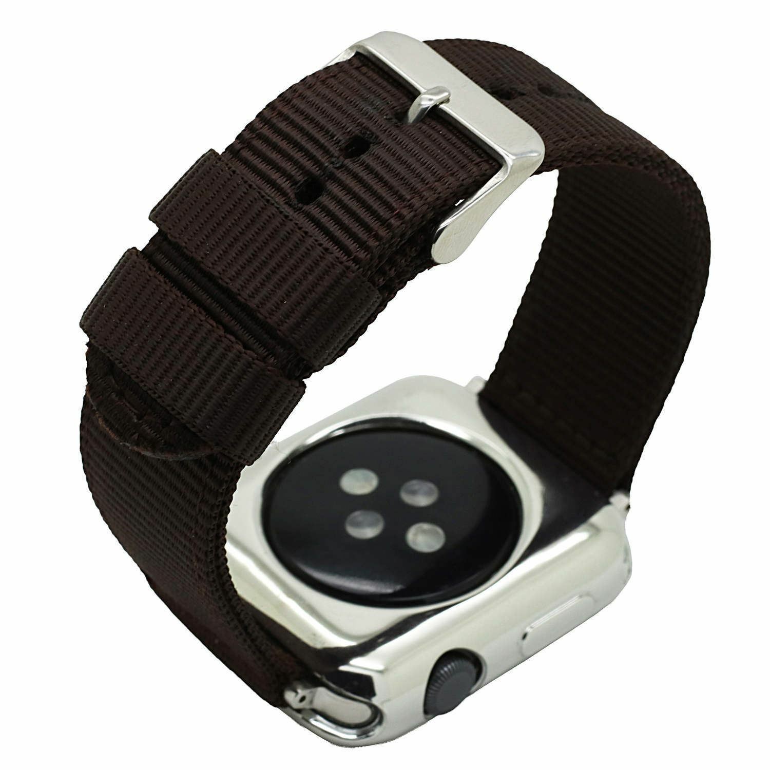 44/40/42/38 Sport Canvas Nylon Fabric Band for Apple Watch Series 5 6 7 8 Strap