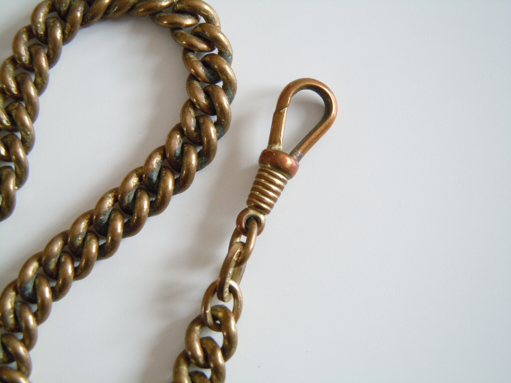 Watch Chain Pocket Compass Pendant 42.0 G/25.5 Cm