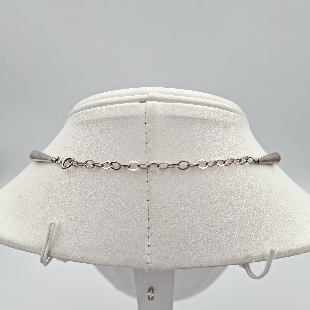 VTG Shube Dakota West Liquid 925 Sterling Silver Dreamcatcher Fetish Necklace