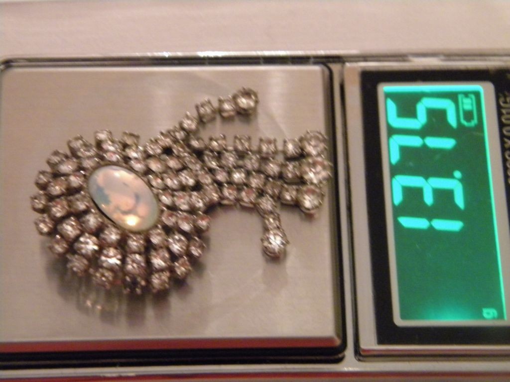 Brooch Czech Jewelry Brooch Czechoslovakia Vintage Jablonex, gift e306