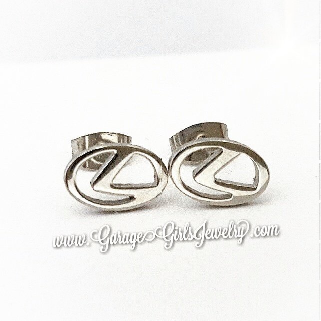 Lexus Logo Automotive Car Earrings – JDM Racing Drifting 2JZ IS300 SC300 SC400
