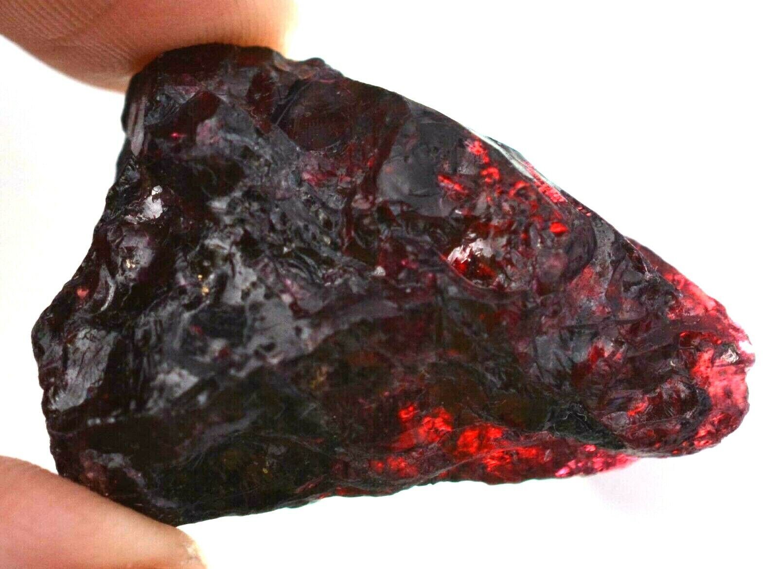 Untreated 154.45Ct Extremely Rare Natural Red Painite Certified AAA+ Facet Rough