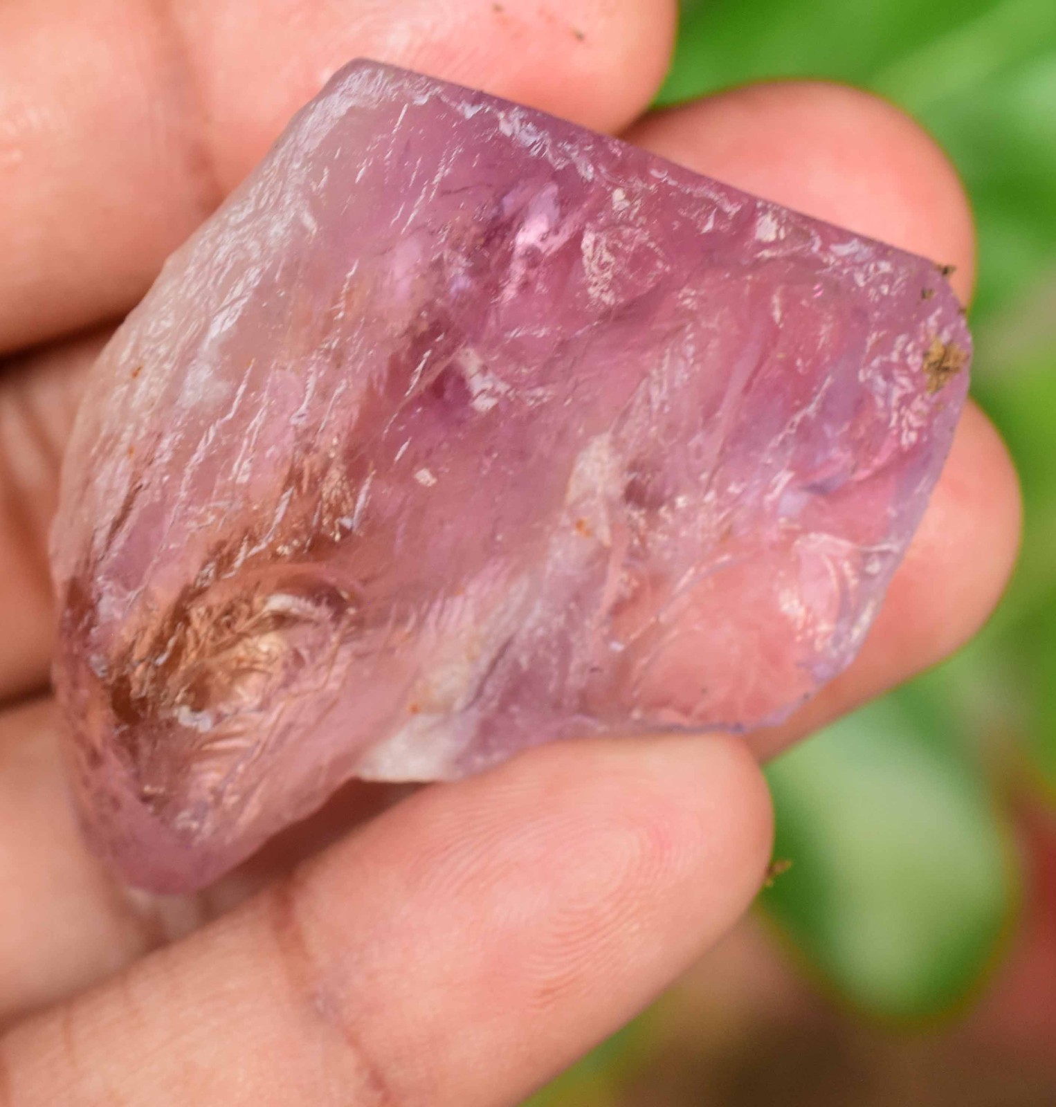 100% Natural Bi-Color Bolivian Ametrine 134.5 CT AGL Certified Facet Grade Rough