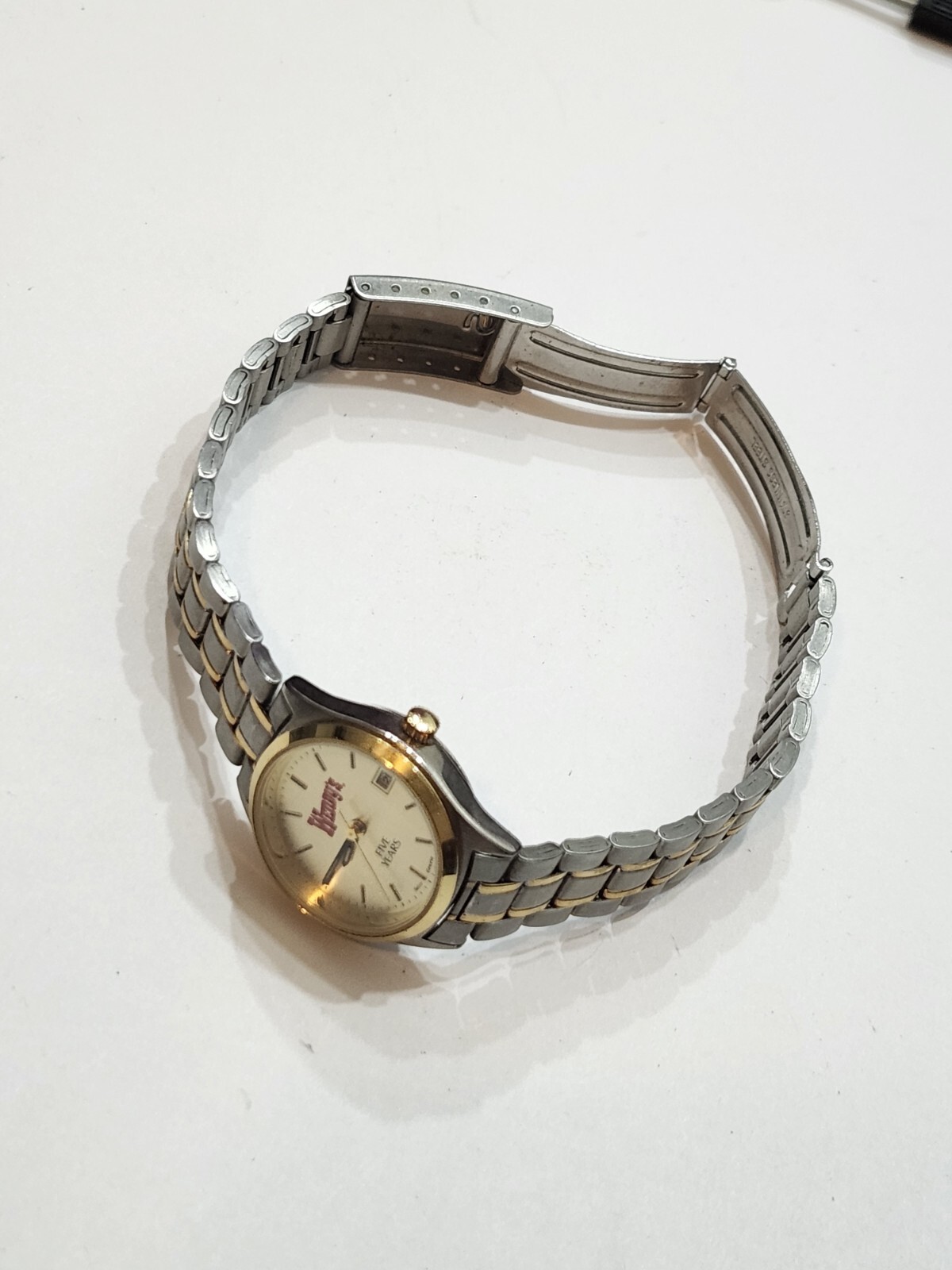 Selco Geneve “Wendy’s 5 Years” Ladies Quartz Watch / Wristwatch Working Good