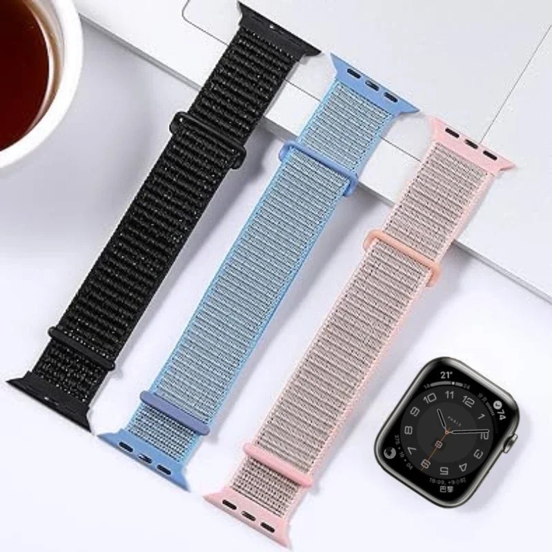 Nylon Sport Band Strap For Apple Watch Series 11 10 9 8 7 6 SE 38/49mm