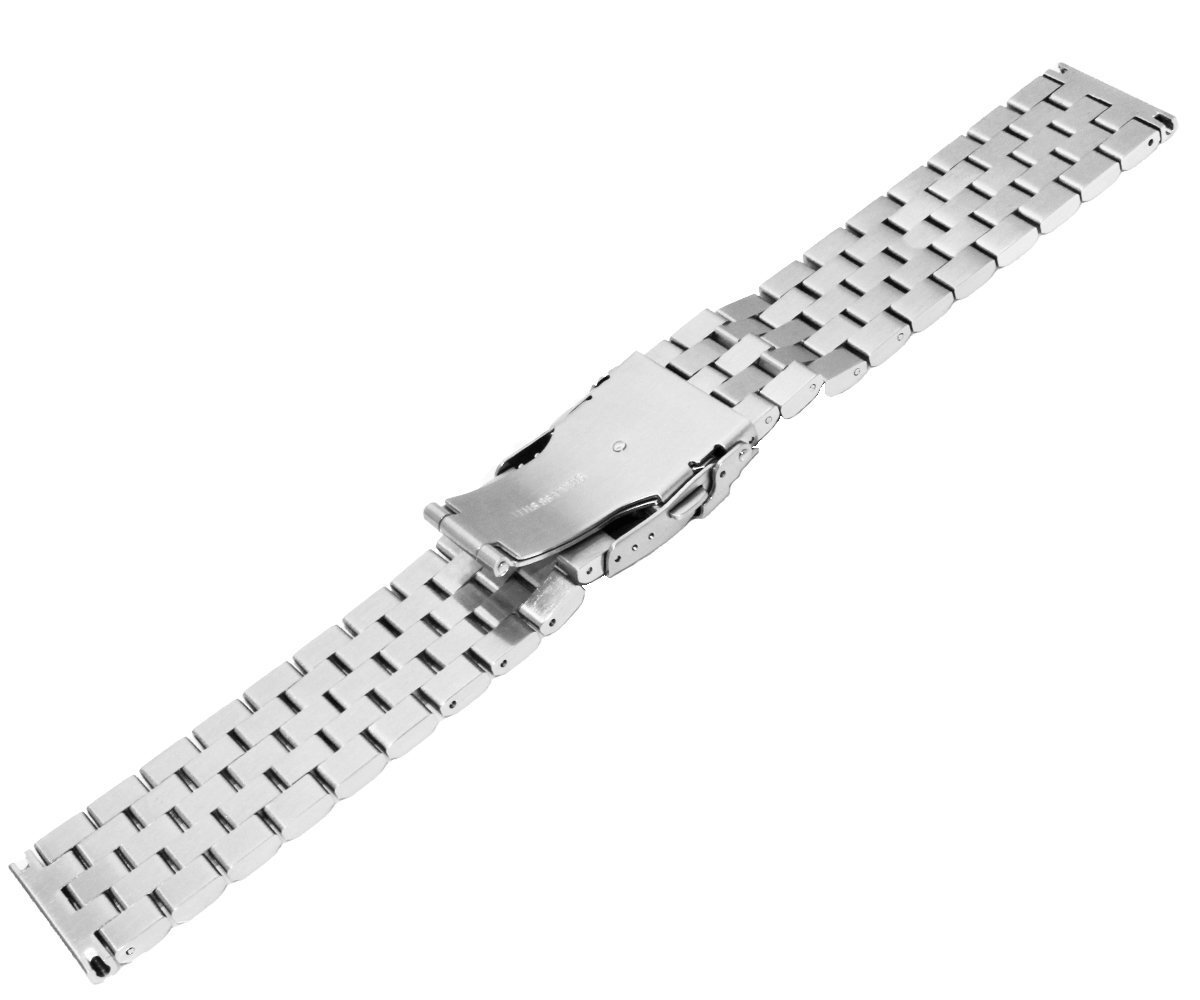 New 18 20 22 24mm Metal Watch Band Premium Solid Stainless Steel Watch Straps