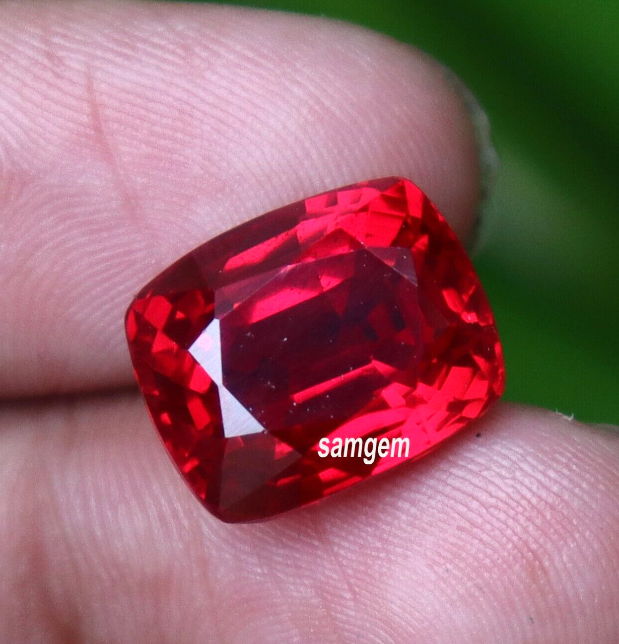 11.50 Ct Natural Red Ruby CERTIFIED Cushion Shape Loose Gemstone Best Offer