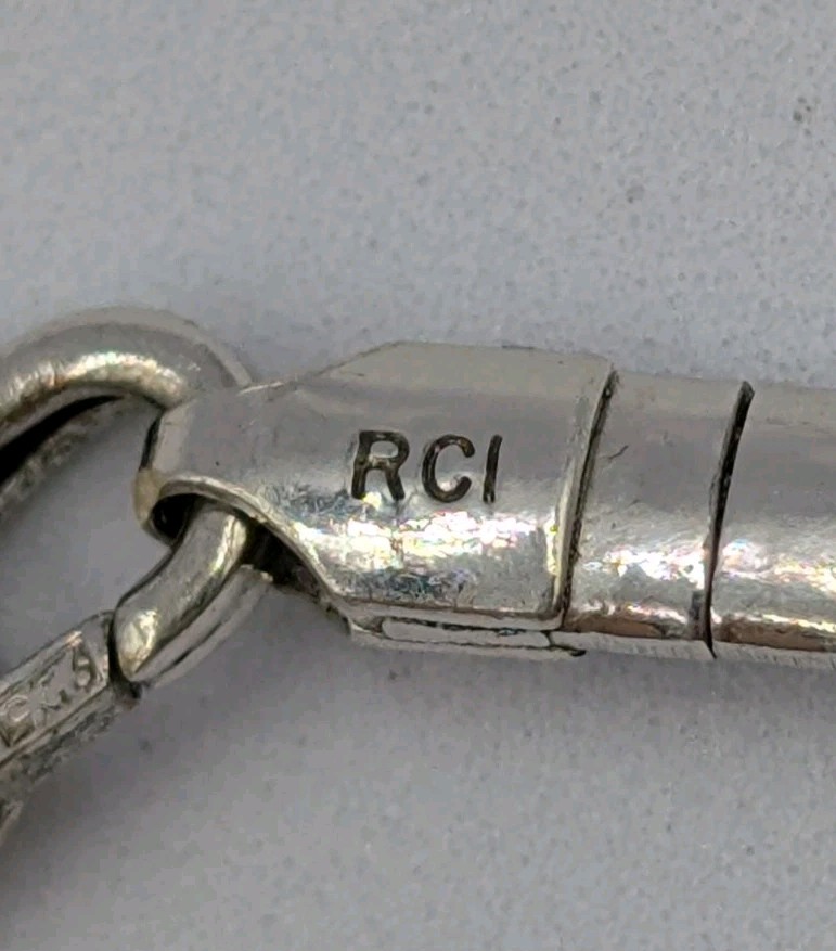 By RCI Vintage Sterling Silver 4mm Omega Italian Chain 925 Necklace 18″ – 20.1g