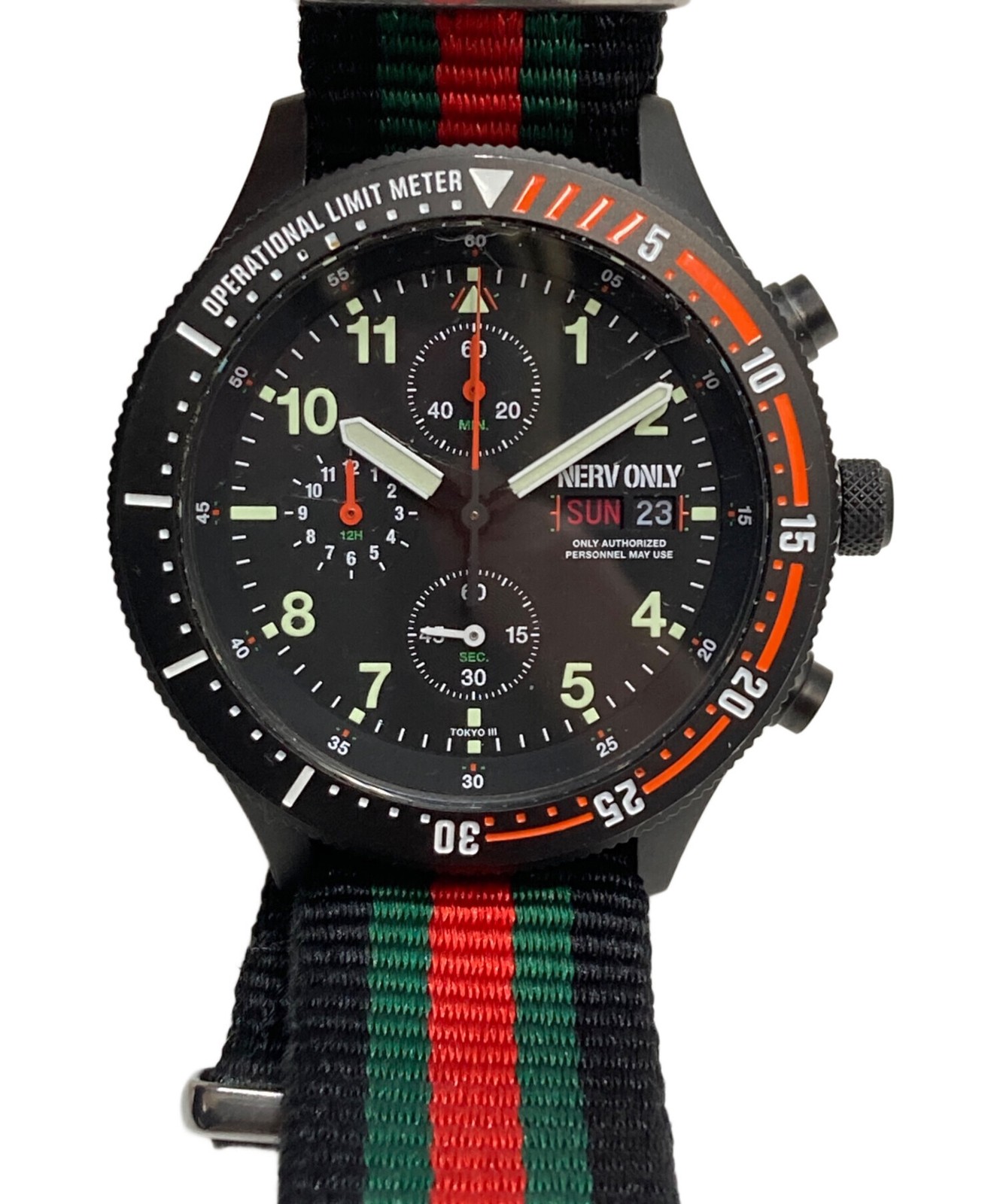SONY WENA WRIST NERV Editio WNW-SA-NERV 40mm Quartz Unisex Wristwatch #TFW1014