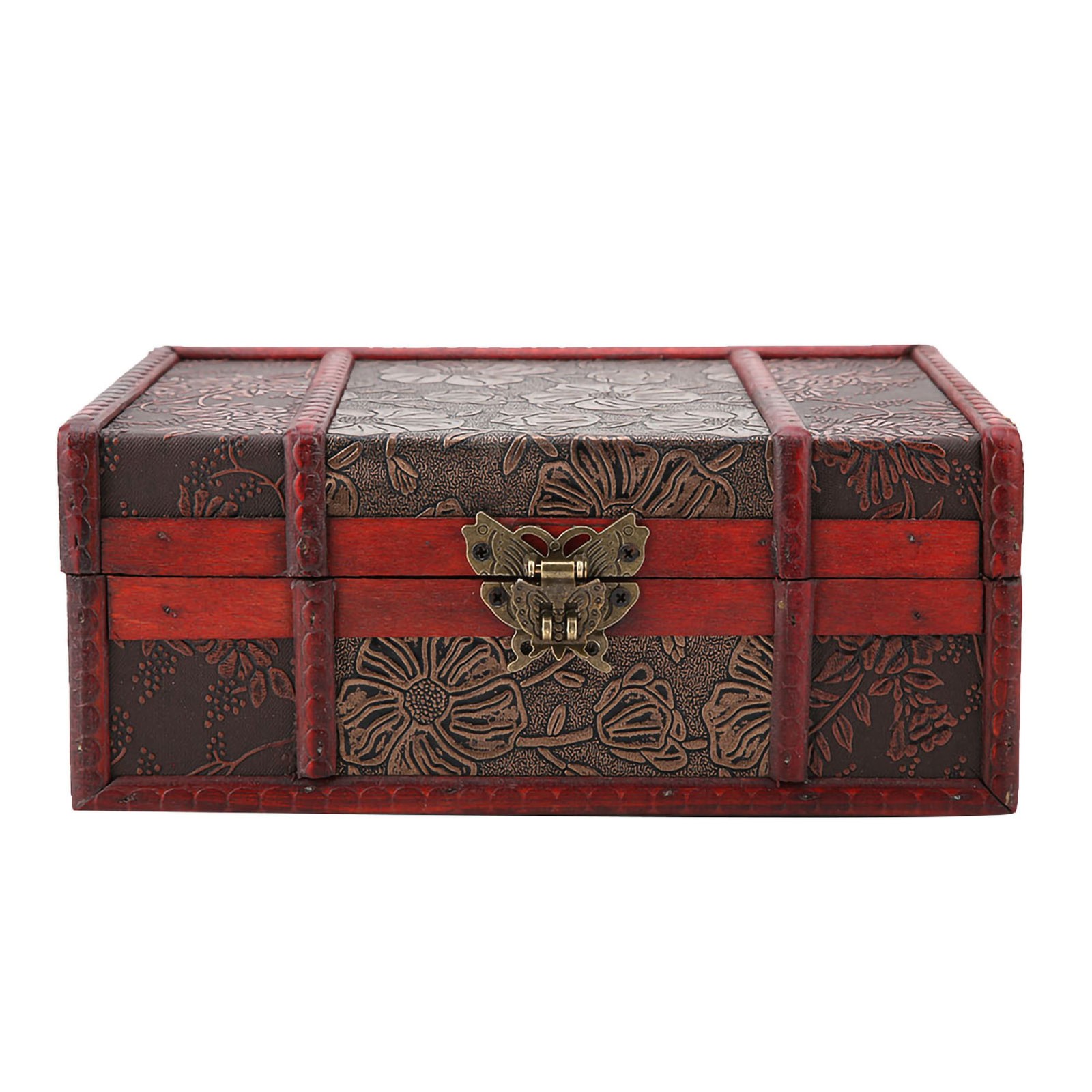 Elegant Small Wooden Storage Box For Book Collection
