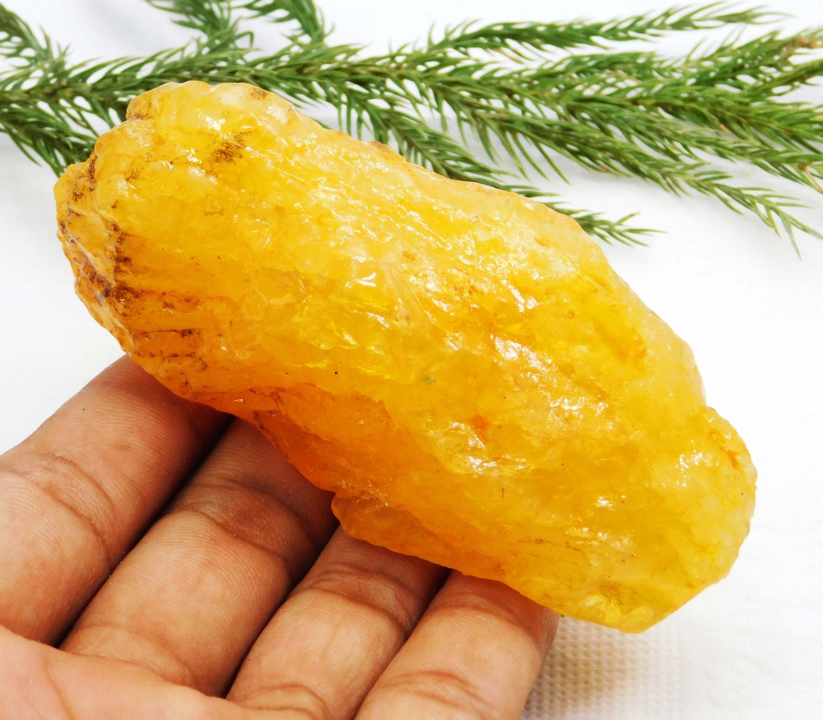Natural Ceylon Yellow Sapphire Rough 620.70 Ct , Unheated, Raw Loose Gemstone