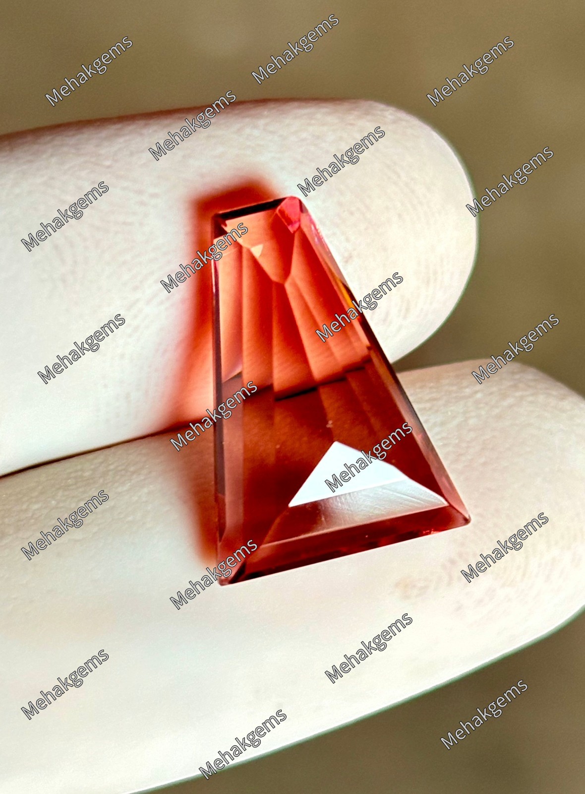 12 Ct Color Changing Zultanite Gemstone, Trapezoid Fantasy Cut Statement Stone