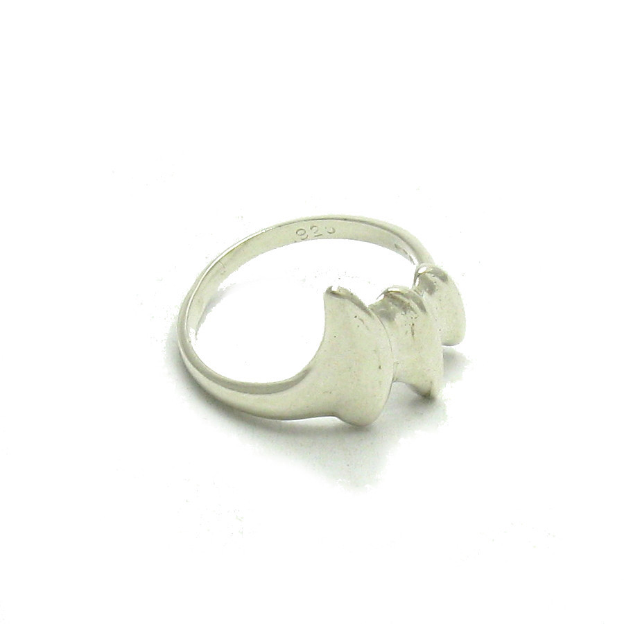 Plain Genuine Sterling Silver Ring Hallmarked Solid 925 Handmade Nickel Free