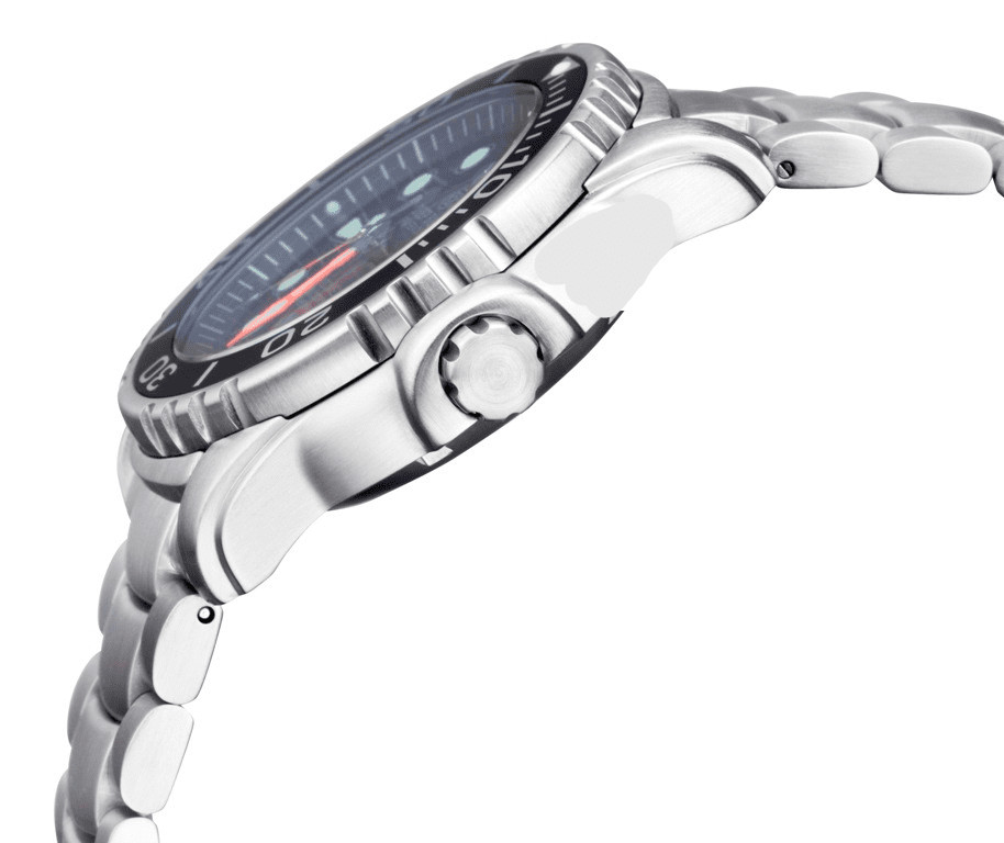 DEEPBLUE PRO SEA DIVER 1000M EXPEDTION GMT AUTOMATIC CERAMIC BEZEL WHITE NEW