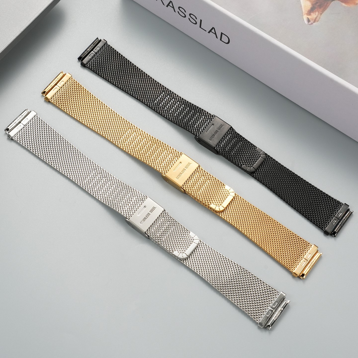 For Casio A158 A159 Modified Stainless Steel Watch Case F91 Metal Case Strap