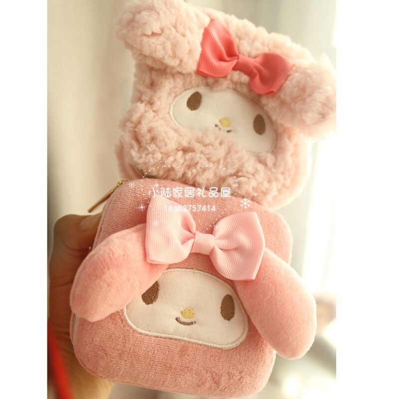 kuromi& my melody* Makeup Box Beauty Case jewelry box earring necklace boxes