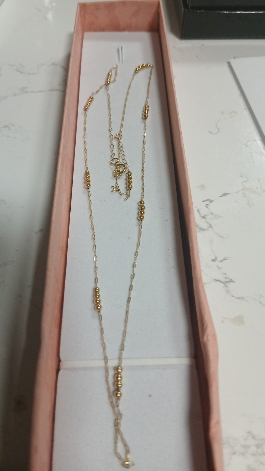 9ct yellow Gold fine necklace