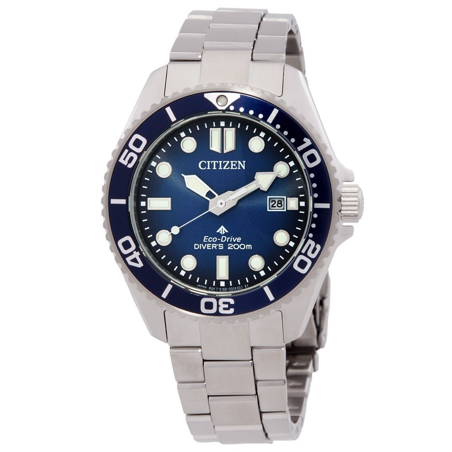 Citizen Men’s Promaster Dive Eco-Drive Blue Dial Watch – BN0260-54L NEW