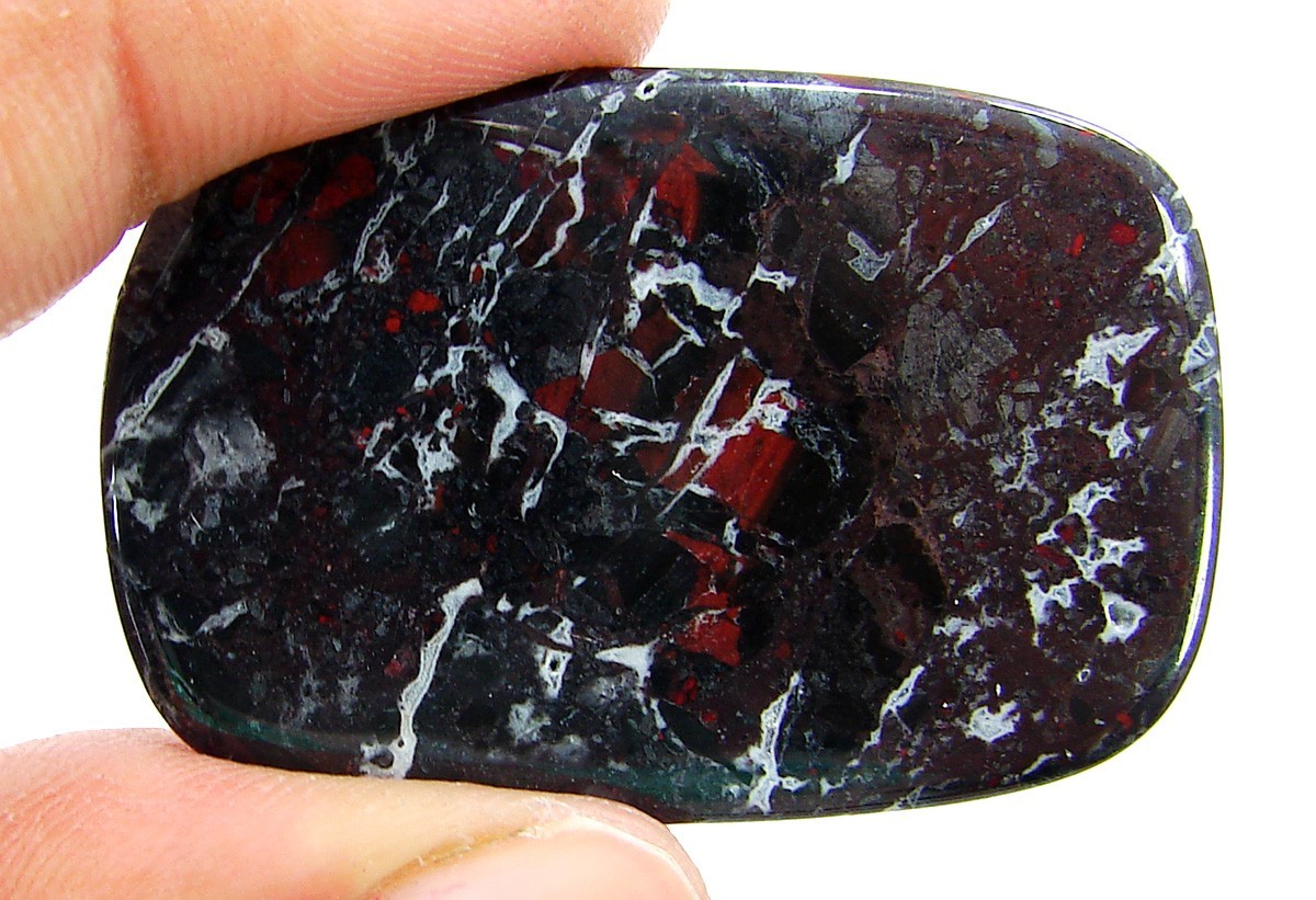 58.85 Ct Natural Rainbow Jasper Loose Gemstone Cabochon Wire Wrap Stone – 1447
