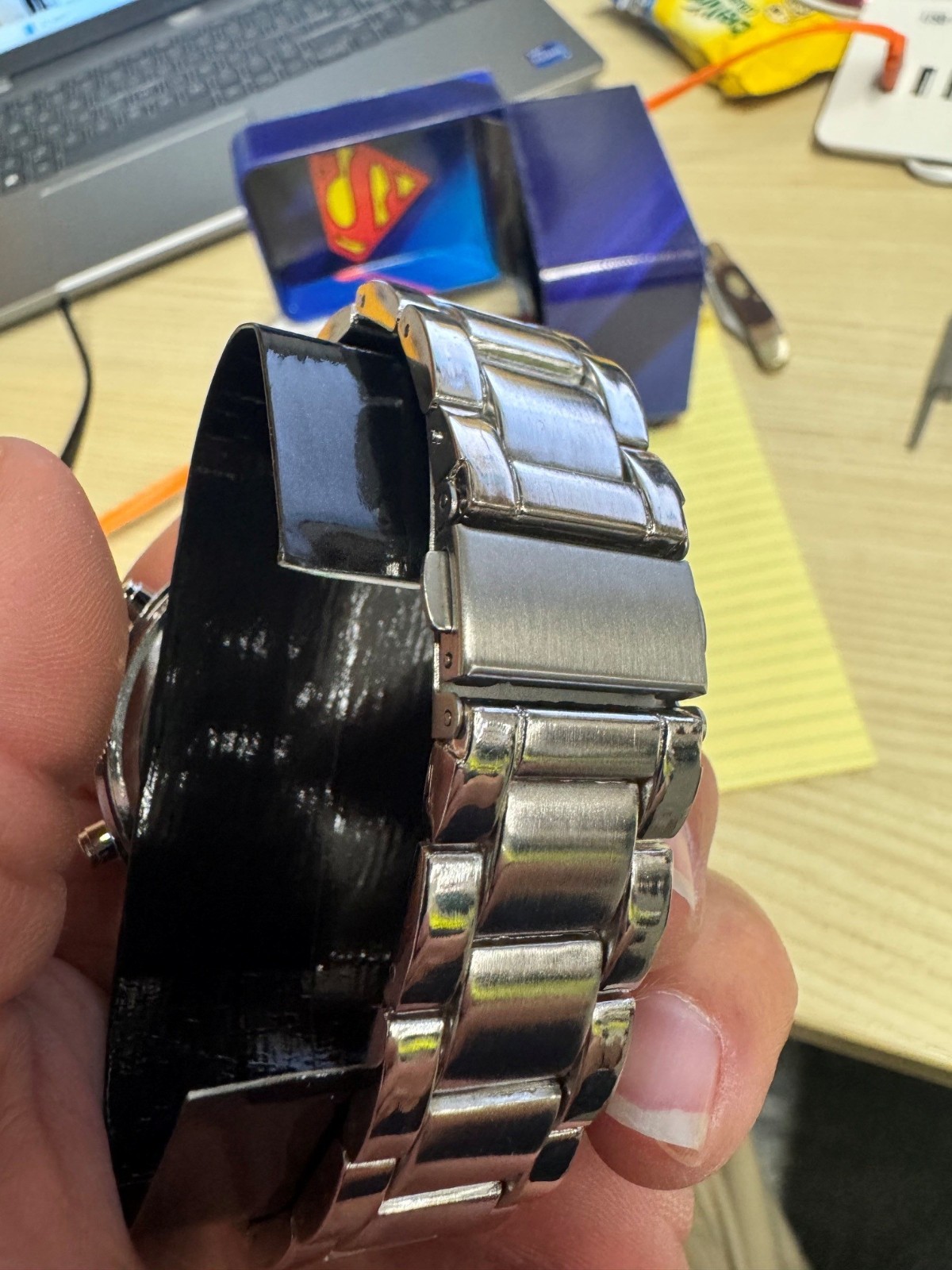 Superman (DC Comics) Watch by Accutime 47 mm