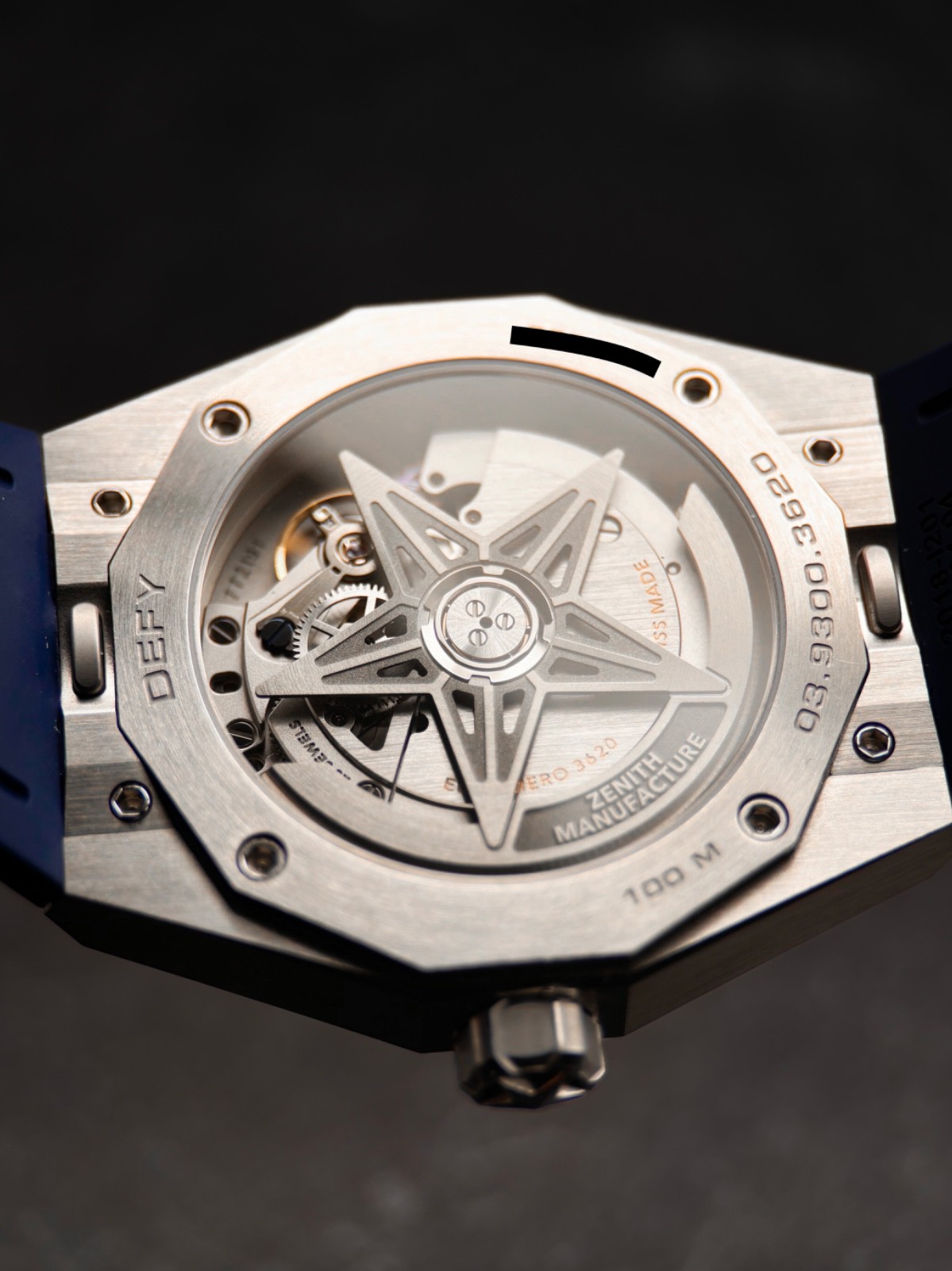 Zenith Defy Blue Men’s Watch Bracelet & Blue Strap B&P – 03.9300.3620/51.I001