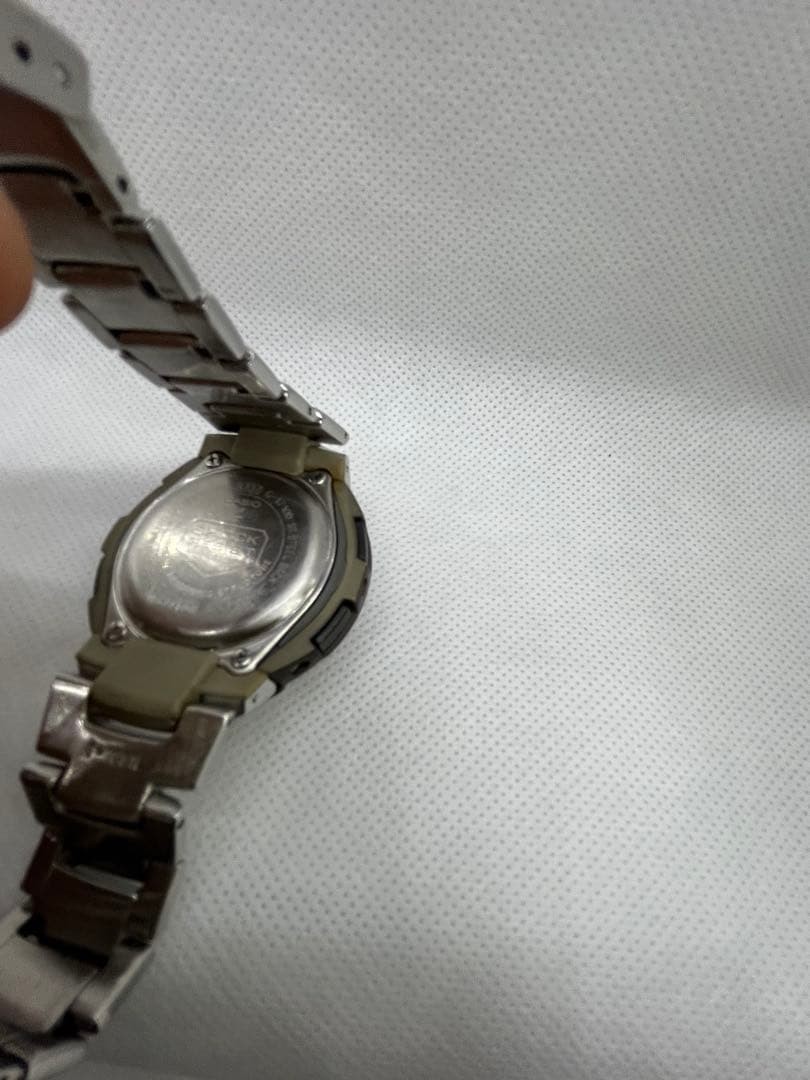 CASIO G-SHOCK Analog Digital Red Dial Watch