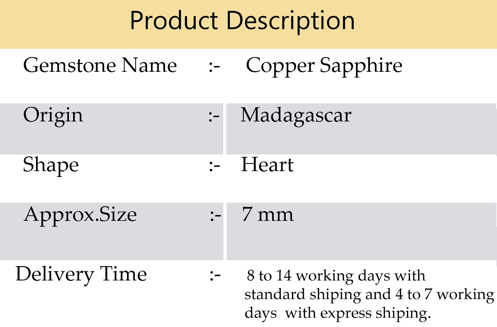7mm Brown Copper Sapphire Faceted Heart Beads 8 Inch Strand Madagascar Gemstone