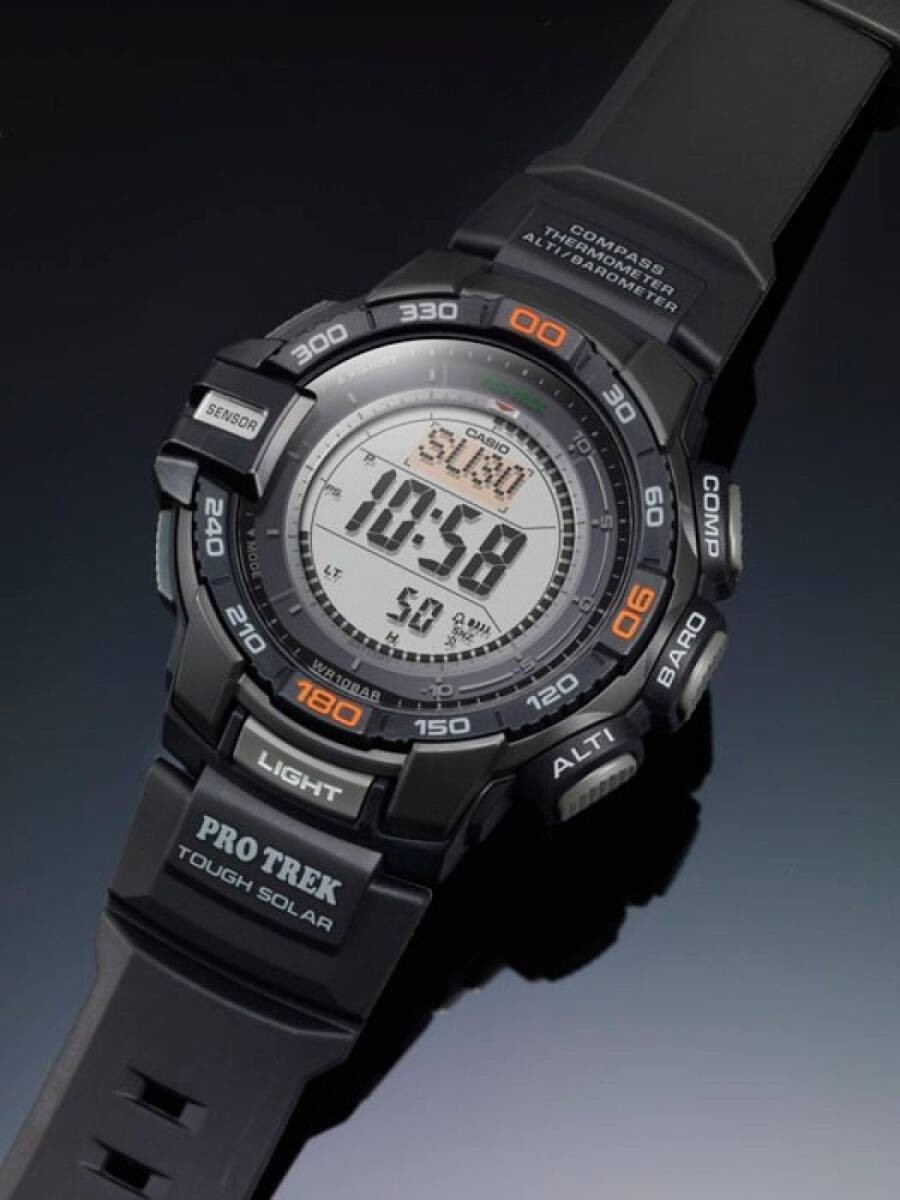 New dead Casio Pro Trek men’s solar watch PRG 270 1JF watch with Casio triple se