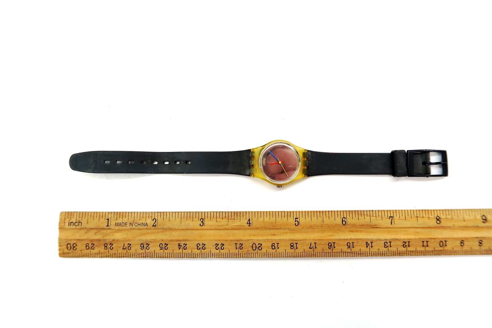 Swatch Watch Ladies LITTLE SNOWWHITE LK116 Vintage 1988 NEW BATTERY / WORKS