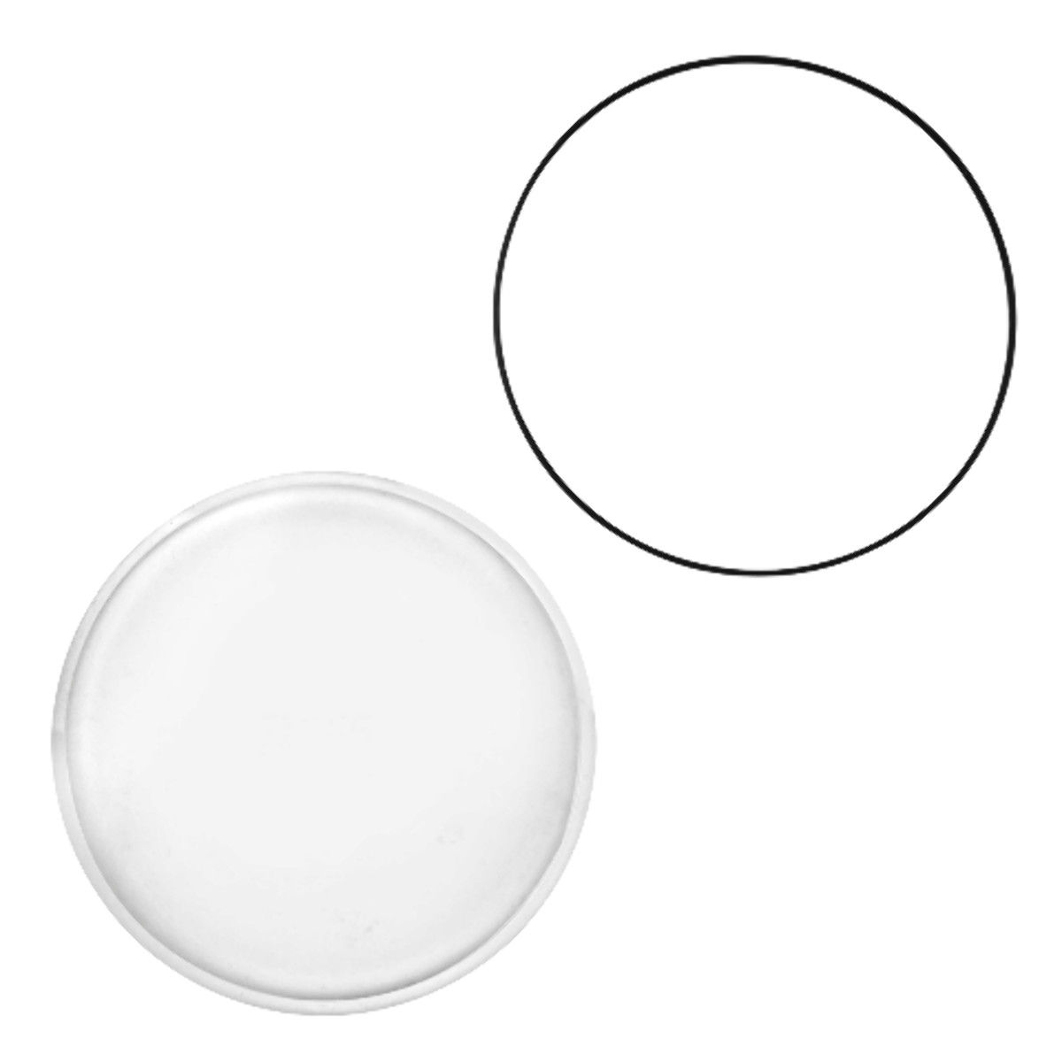 Clear Sapphire Replacement Watch Crystal 25.40mm