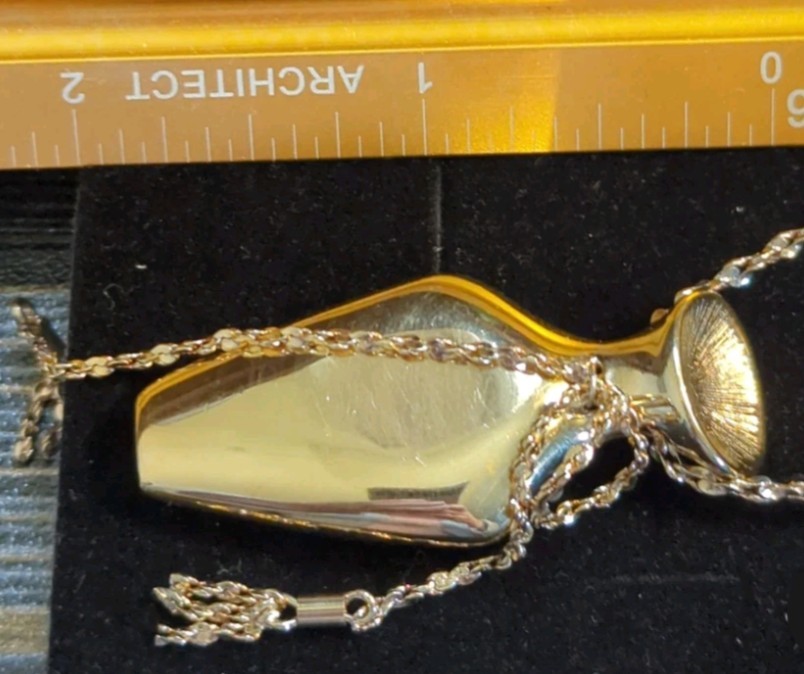 Ciani ®© Sterling Genie Vase Heavy 39 G Statement Investment ST Near Scrap Value