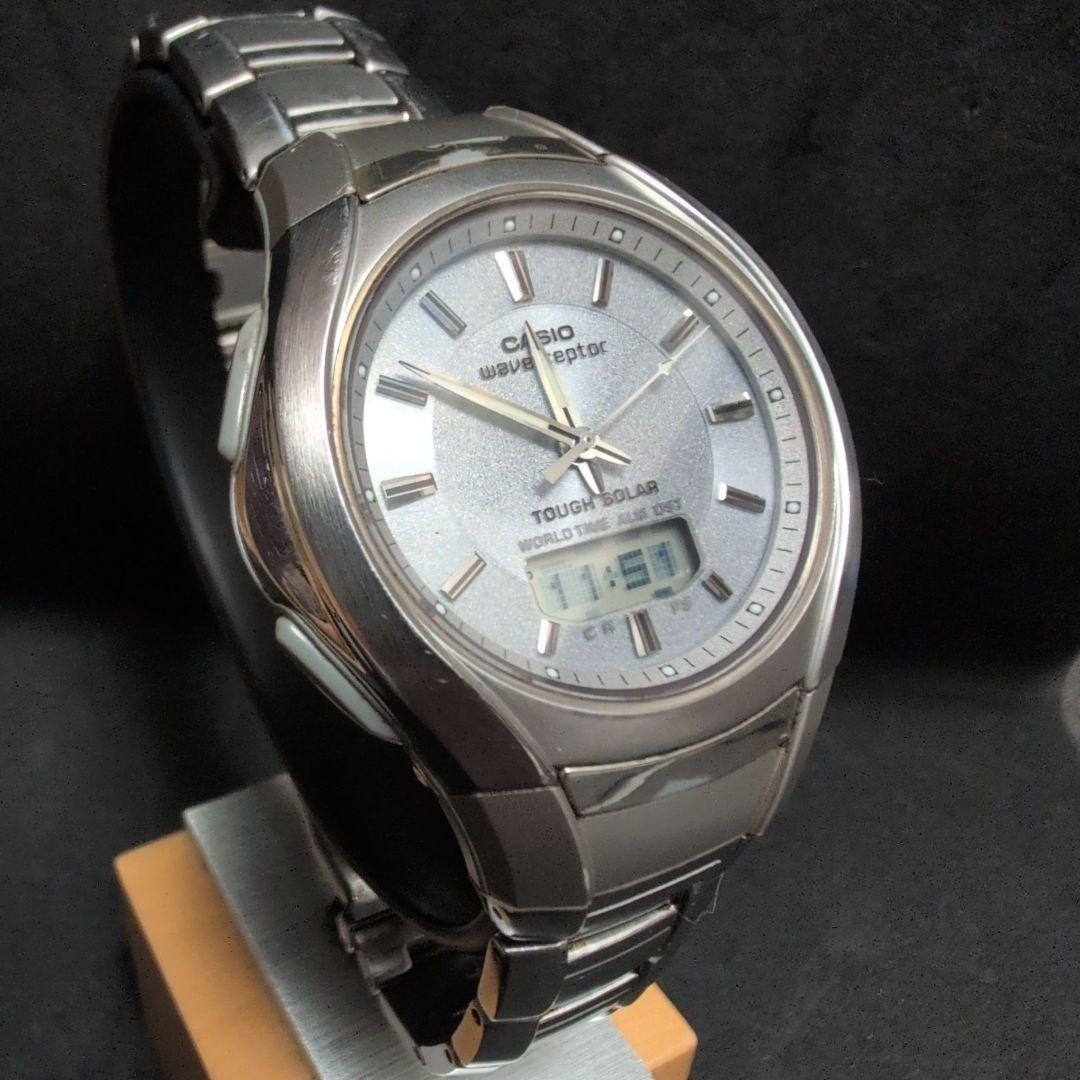 CASIO WaveCeptor WVA-420J Radio-Controlled Solar Watch