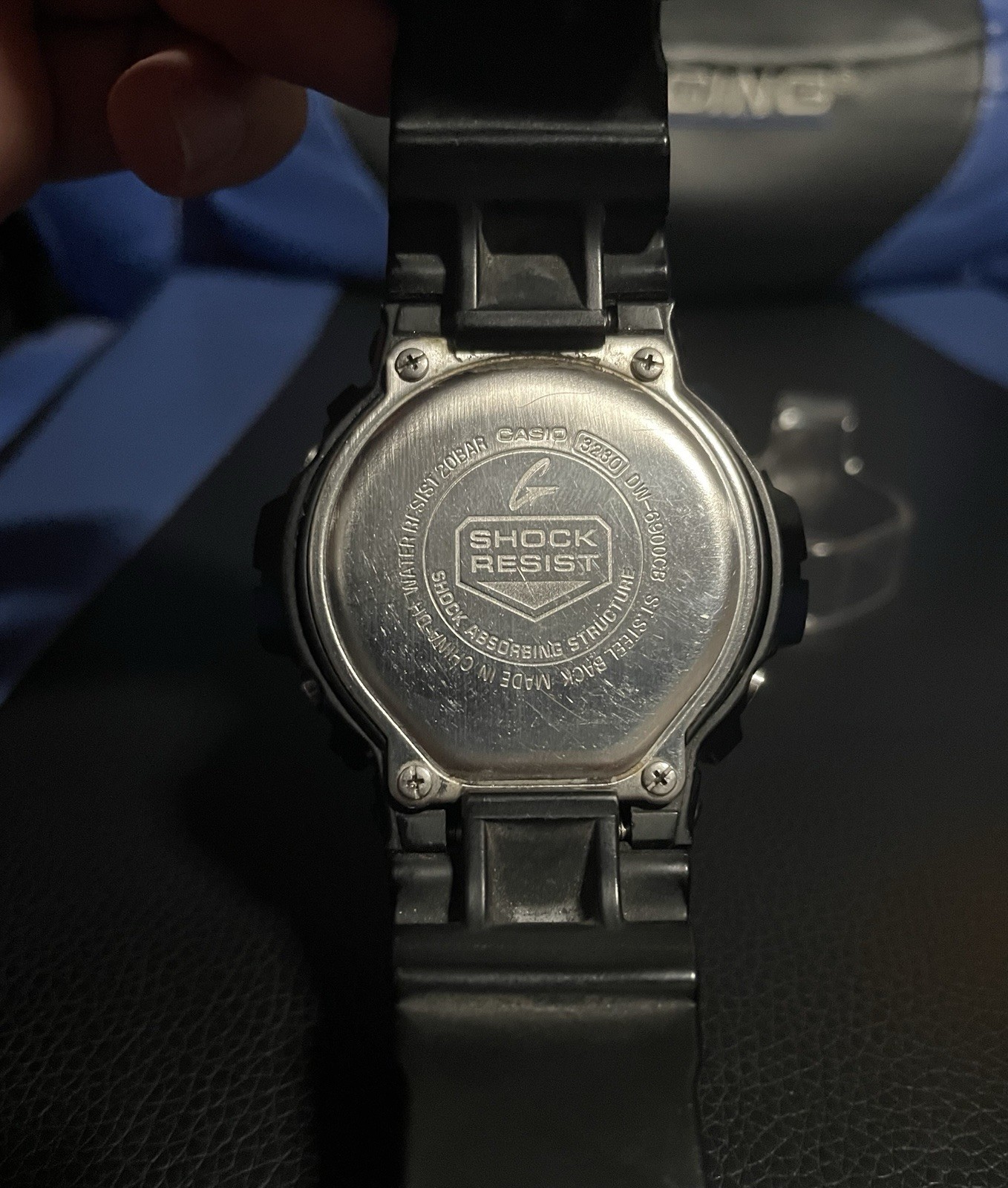 Casio G-Shock DW-6900CB-1 Crazy Colors Series Gloss Black & Gold Men’s Watch