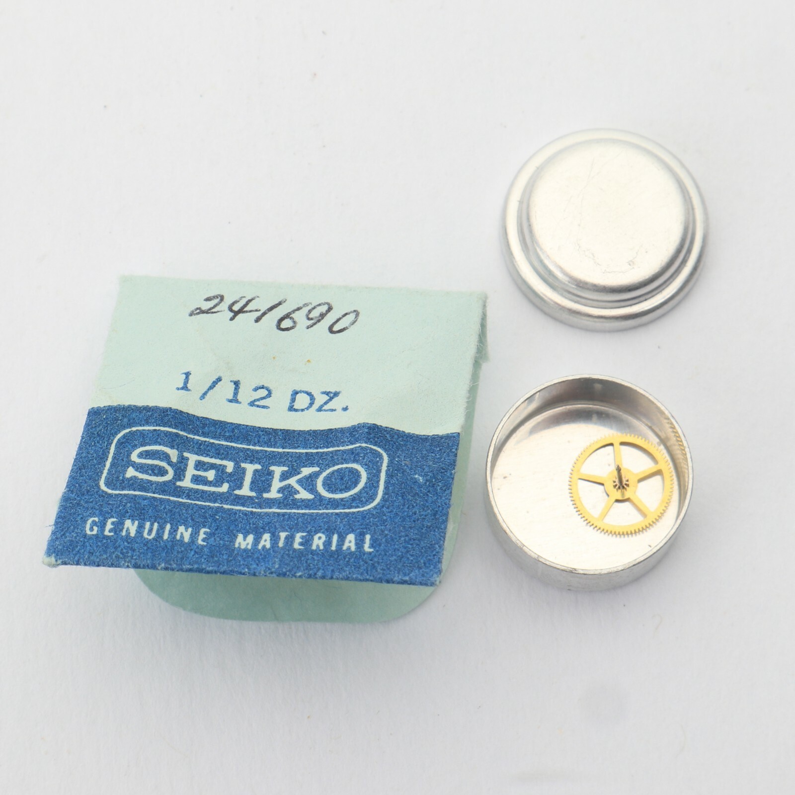 Genuine NOS Seiko 241690 Fourth Wheel & Pinion For Seiko 6640A Watch Part (C2D7)
