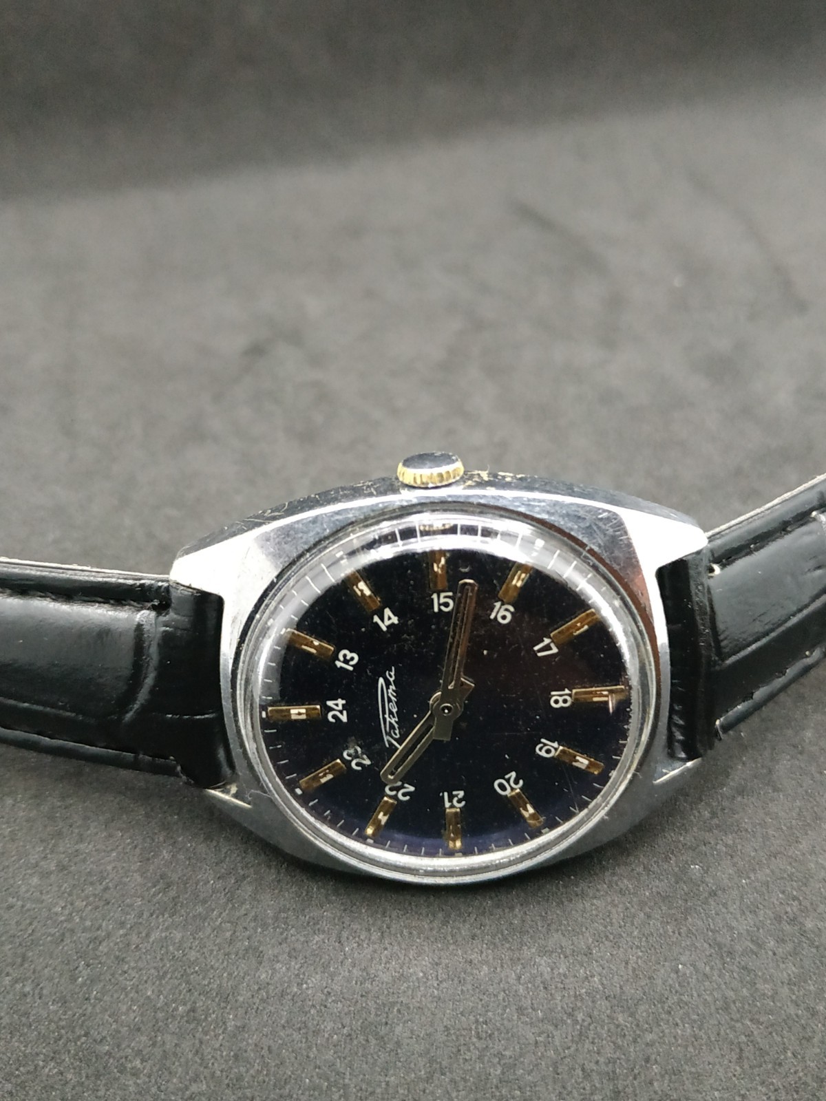 Men’s Dress Casual Vintage USSR Watch Raketa Mechanical 2609.HA Retro Soviet ☭